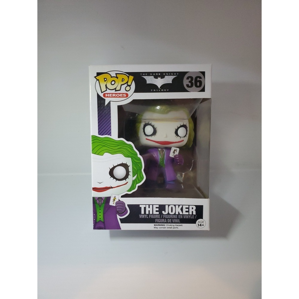 Funko POP! Heroes - The Joker #36 - The Dark Knight Trilogy DC Comics - NIB
